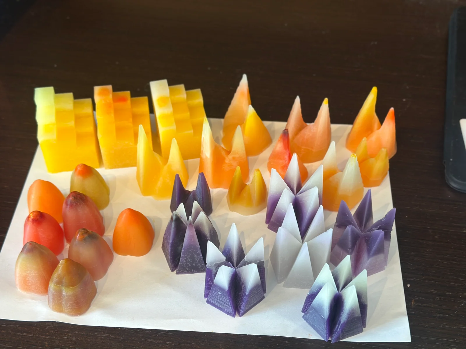 Cast wax prototypes