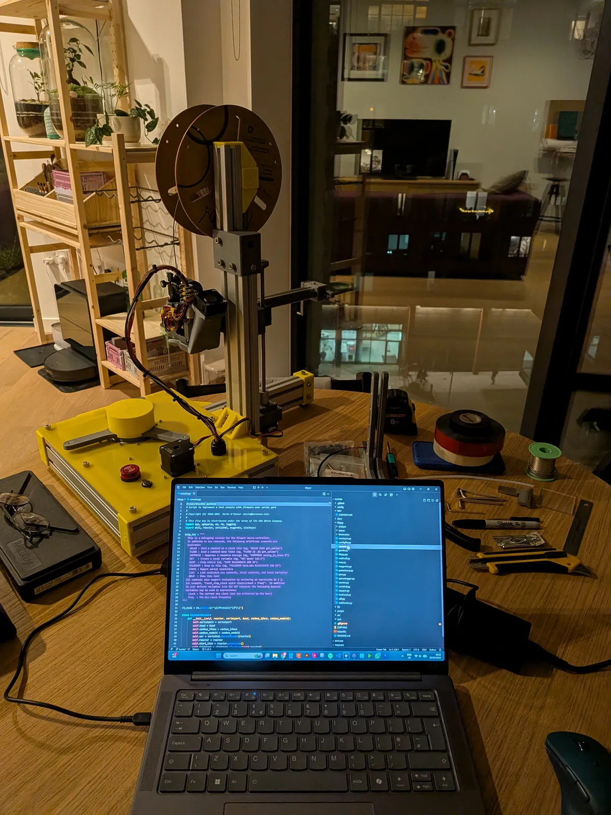 Building the machine
